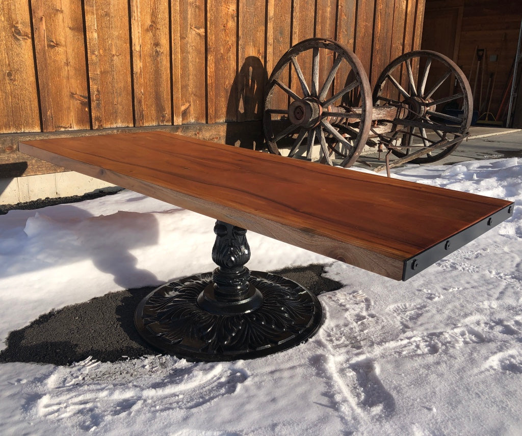 Bookmatched Mahogany Coffee Table